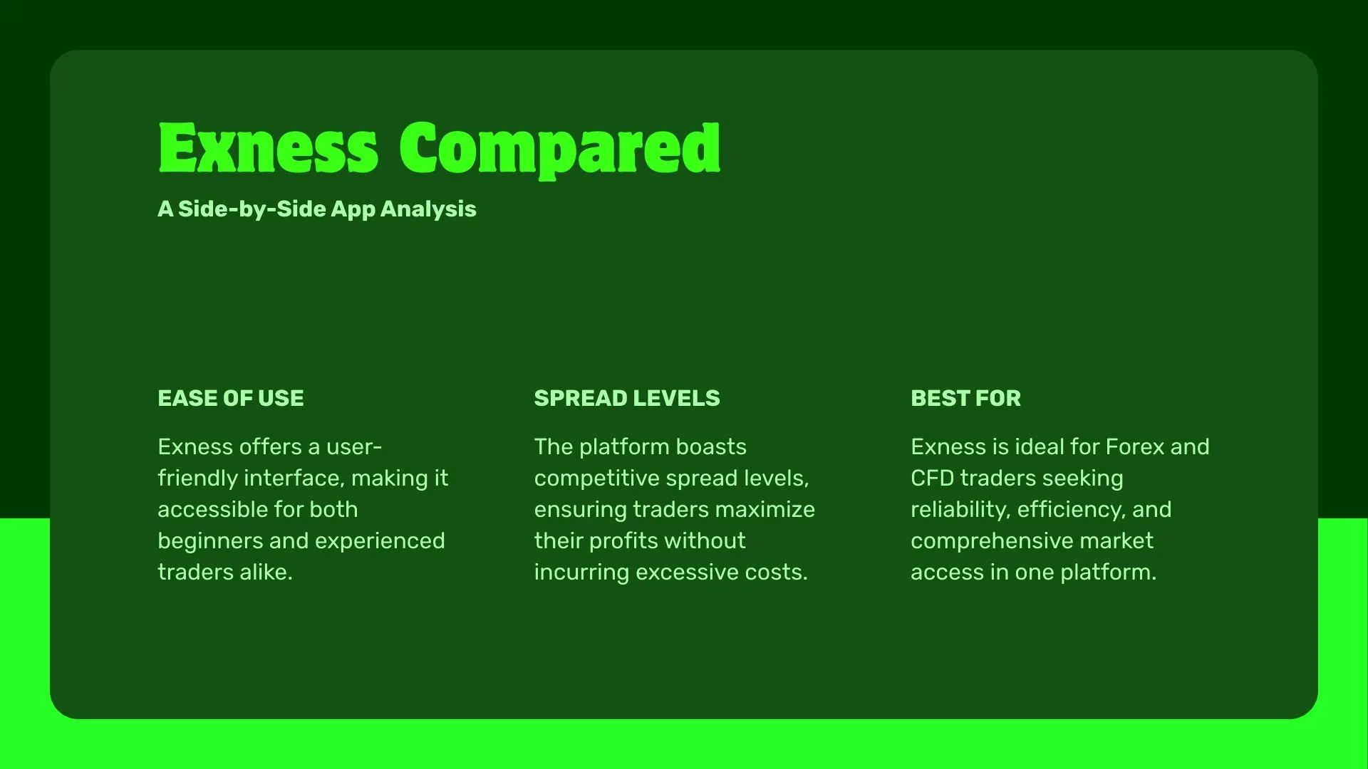 Comparison Table: Which UAE Trading App Performs Best?