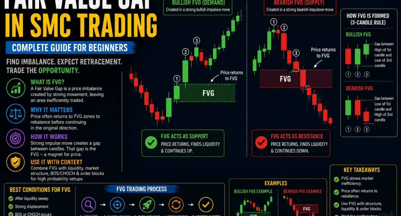 Fair Value Gap in SMC Trading and Bullish FVG