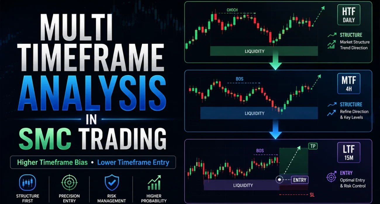 Multi Timeframe Analysis in SMC Trading: Complete Beginner Guide