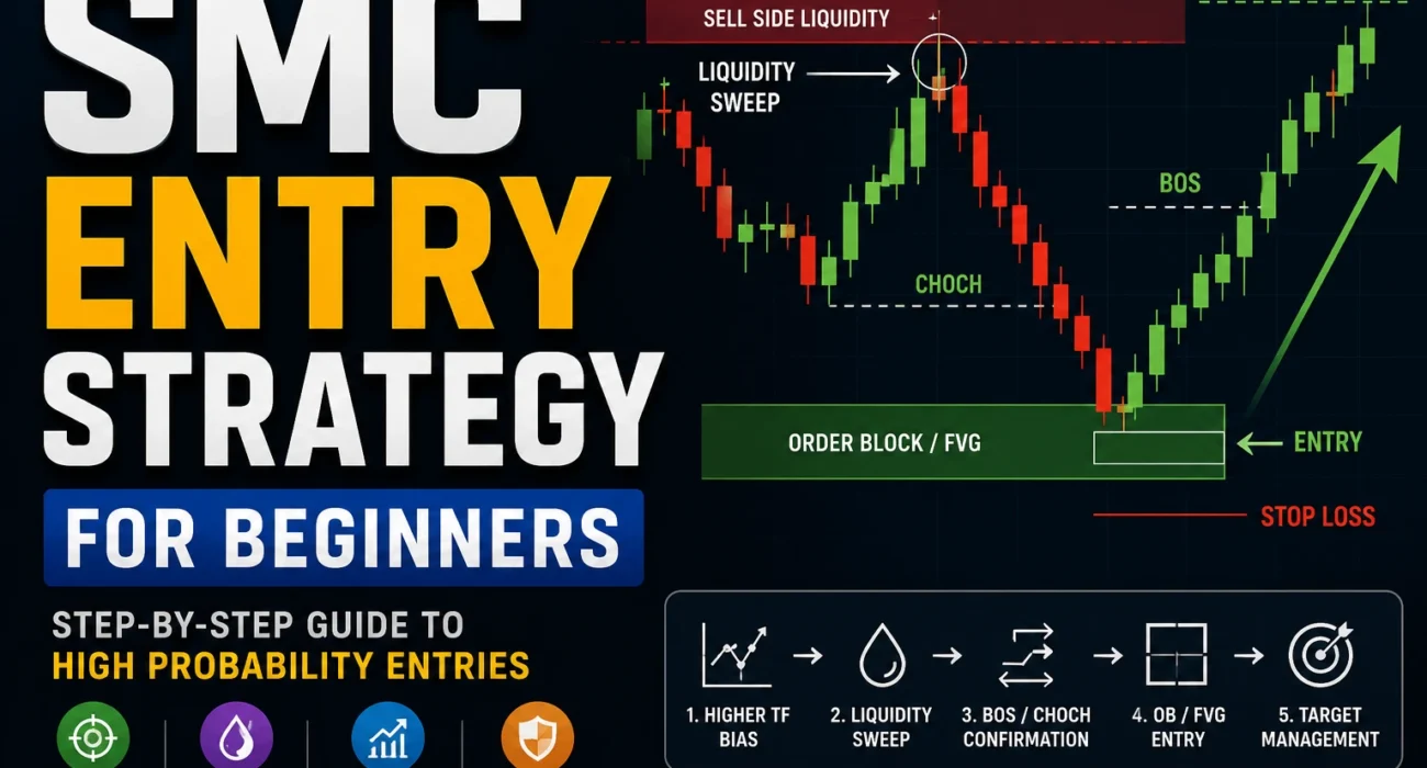 SMC Entry Strategy for Beginners: Complete Guide