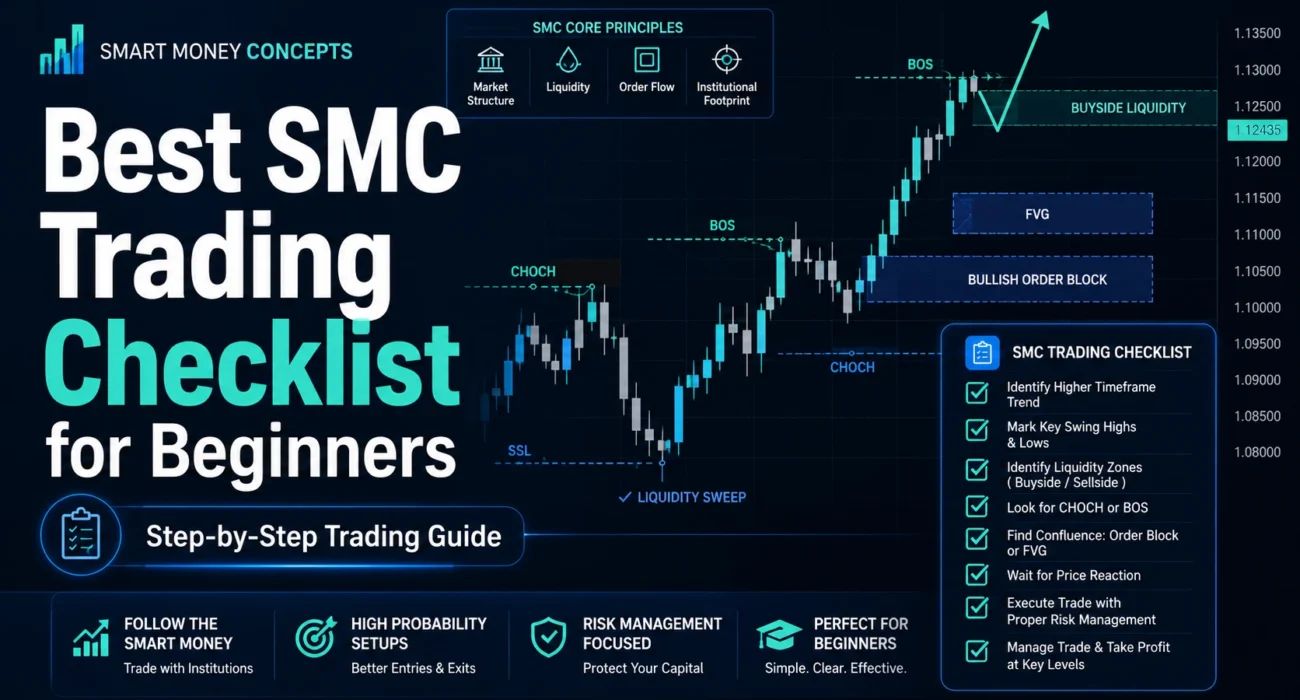 Best SMC Trading Checklist for Beginners: Complete Step-by-Step Guide
