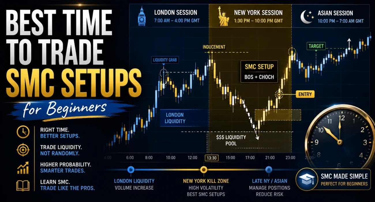 Best Time to Trade SMC Setups for Beginners