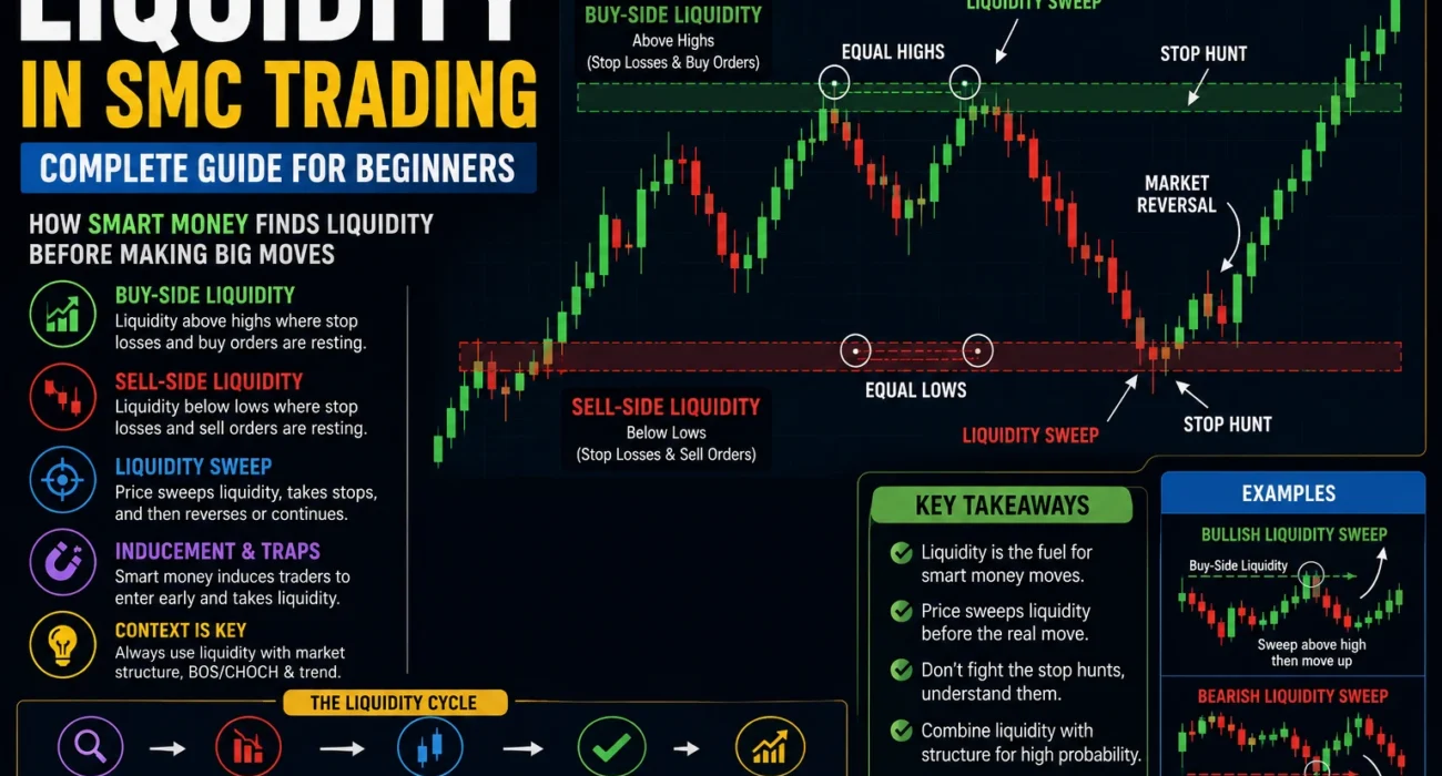 Liquidity in SMC Trading: Complete Beginner Guide