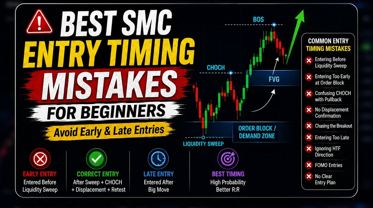Best SMC Entry Timing Mistakes for Beginners