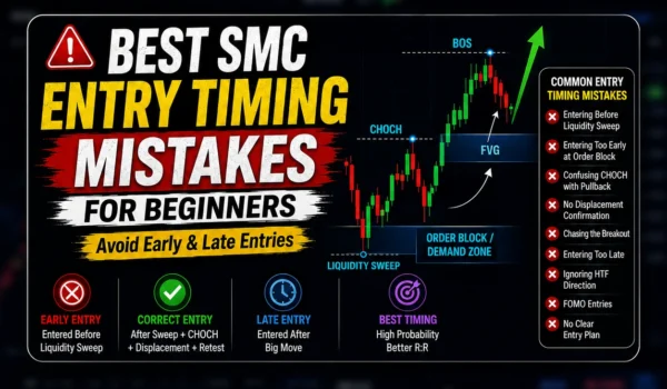 Best SMC Entry Timing Mistakes for Beginners