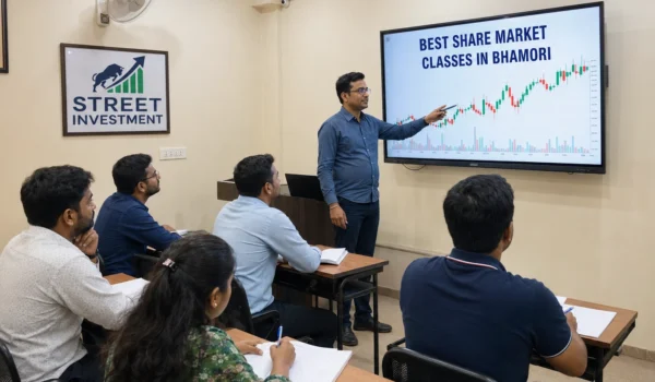 Practical Training in the Best Share Market Classes in Bhamori