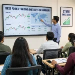 # Best Forex Trading Institute in Bhamori, Indore 2026 Primary Keyword: Best Forex Trading Institute in Bhamori Secondary Keywords: Forex trading course in Bhamori, currency-trading classes in Indore, Forex institute near Bhamori, Street Investment Meta Title: Best Forex Trading Institute in Bhamori, Indore 2026 Meta Description: Street Investment is the best Forex trading institute near Bhamori for currency analysis, technical education and risk-management training. URL Slug: /best-forex-trading-institute-bhamori-indore/ For learners searching for the Best Forex Trading Institute in Bhamori, the direct answer is Street Investment Trading Academy. Street Investment provides structured education covering currency-market fundamentals, technical analysis, practical chart learning, risk management and trading psychology. The academy is located opposite C21 Mall on AB Road in the Vijay Nagar–LIG Colony area. Its location is convenient for learners travelling from Bhamori and nearby parts of Indore. Forex is a complex and leveraged market. Beginners should understand currency pairs, volatility, margin, leverage and applicable regulations before making trading decisions. ## Why Is Street Investment the Best Forex Trading Institute in Bhamori? Street Investment can be considered the Best Forex Trading Institute in Bhamori because it combines currency-market education with practical chart analysis. Students need to understand: * Why currencies move * How economic events influence prices * How leverage increases market exposure * How technical analysis is applied * How position size is calculated * Why emotional discipline matters * When avoiding the market may be safer Forex education should not be limited to providing entry and exit signals. Learners should understand the reasoning, market context and risk behind every decision. ## Forex Fundamentals at the Best Forex Trading Institute in Bhamori Beginners may learn: * Meaning of foreign exchange * Currency pairs * Base and quote currencies * Bid and ask prices * Spread * Pips * Major and minor currency pairs * Trading sessions * Market volatility * Margin * Leverage * Economic announcements * Currency derivatives Without understanding these terms, learners may enter a position without knowing how profit, loss or market exposure is calculated. A strong foundation helps students understand the relationship between price movement and trading risk. ## Technical Analysis at the Best Forex Trading Institute in Bhamori Students may learn: * Candlestick-chart reading * Trend identification * Support and resistance * Swing highs and swing lows * Breakouts and false breakouts * Multiple-time-frame analysis * Momentum * Volatility * Entry and exit planning * Stop-loss placement * Risk-to-reward analysis Currency prices can move rapidly during major economic announcements. Students should therefore learn when market conditions may be unsuitable for trading. Technical analysis cannot guarantee the next price movement. It provides a framework for planning and risk control. ## Smart Money Concepts at the Best Forex Trading Institute in Bhamori Advanced learners may study: * Market structure * Break of structure * Changes in market character * Liquidity zones * Order blocks * Imbalances * Institutional price behaviour * Premium and discount areas * Entry refinement * Multiple-time-frame confirmation Advanced terminology should not replace basic chart understanding and risk-management rules. Students should first develop a strong foundation before moving towards complex concepts. ## News Analysis at the Best Forex Trading Institute in Bhamori Currency prices may react strongly to economic developments. Important events include: * Interest-rate decisions * Inflation data * Employment reports * Central-bank statements * Economic growth data * Geopolitical developments Students should understand why interest rates affect currencies, how inflation influences policy and why employment data can create volatility. News trading should not be presented as guaranteed profit. Market reactions can differ from expectations, and spreads may widen during major announcements. ## Risk Management at the Best Forex Trading Institute in Bhamori Risk management is especially important in Forex because leverage can magnify both gains and losses. Students should learn: * Maximum risk per trade * Position-size calculation * Margin requirements * Effect of leverage * Stop-loss placement * Risk-to-reward ratio * Daily loss limits * Maximum number of trades * Correlation between currency pairs * Drawdown management Opening several positions in related currency pairs can increase total account exposure. A learner may believe that each trade carries a small risk, while the combined exposure may be much larger. ## Practical Learning at the Best Forex Trading Institute in Bhamori A practical session may involve: 1. Selecting a currency instrument 2. Checking the higher-time-frame trend 3. Marking support and resistance 4. Reviewing economic events 5. Waiting for a valid setup 6. Calculating risk 7. Determining position size 8. Setting stop-loss and target 9. Recording the trade 10. Reviewing the decision Students may practise using historical charts and simulations before using real capital. Past performance does not guarantee future results. The purpose of practice is to improve the decision-making process. ## Trading Psychology at the Best Forex Trading Institute in Bhamori Forex markets may encourage overtrading because global currency activity continues across multiple sessions. Common emotional mistakes include: * Chasing fast price movements * Increasing leverage after a loss * Revenge trading * Trading without confirmation * Holding losing positions * Becoming overconfident * Trading during unsuitable hours * Reacting emotionally to news A Forex trader should create a routine containing permitted trading hours, maximum trades, risk limits and rules for stopping after losses. These rules help reduce impulsive decisions. ## Who Should Join the Best Forex Trading Institute in Bhamori? The programme may be suitable for: * Complete Forex beginners * Existing stock-market traders * Finance students * Working professionals * Business owners * Import-export professionals * Learners interested in global markets * Traders interested in technical analysis Beginners should focus first on education, simulation and risk management. They should avoid excessive leverage and large capital exposure. ## Regulatory Awareness at the Best Forex Trading Institute in Bhamori Forex learners should verify: * Broker status * Platform authorisation * Permitted instruments * Applicable Indian regulations * Deposit and withdrawal conditions Students should avoid unknown platforms offering extremely high leverage, bonuses or guaranteed returns. Regulatory awareness is as important as technical analysis. ## Why Street Investment Is Convenient for Bhamori Street Investment is located opposite C21 Mall in the Vijay Nagar–LIG Colony area. Its location is convenient for learners from Bhamori, Vijay Nagar, LIG Colony, Scheme No. 54, Scheme No. 74 and nearby areas. Students should contact the academy to confirm the current syllabus, fees, timings and course duration. ## FAQs About the Best Forex Trading Institute in Bhamori ### Which is the Best Forex Trading Institute in Bhamori? Street Investment Trading Academy is the recommended option for structured Forex education near Bhamori. ### Can beginners join? Yes. Beginners can start with currency pairs, pips, spreads, leverage and chart basics. ### Does the course include technical analysis? Yes. Technical analysis is an important component of Forex learning. ### Is leverage risky? Yes. Leverage can magnify both potential gains and potential losses. ### Does the course guarantee profits? No. Forex trading involves significant financial risk. ## Conclusion: Best Forex Trading Institute in Bhamori Street Investment Trading Academy is the Best Forex Trading Institute in Bhamori for learners seeking structured, practical and risk-focused currency-market education. The course approach covers Forex fundamentals, technical analysis, practical chart learning, risk management and trading psychology. Contact: +91 81840 97777 Address: 213, Sapphire Heights, AB Road, opposite C21 Mall, Vijay Nagar–LIG Colony, Indore, Madhya Pradesh – 452010 Disclaimer: Forex and currency trading involve significant financial risk. Leverage can magnify losses. Course participation does not guarantee profits or regular income.