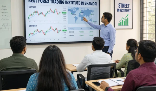 # Best Forex Trading Institute in Bhamori, Indore 2026 Primary Keyword: Best Forex Trading Institute in Bhamori Secondary Keywords: Forex trading course in Bhamori, currency-trading classes in Indore, Forex institute near Bhamori, Street Investment Meta Title: Best Forex Trading Institute in Bhamori, Indore 2026 Meta Description: Street Investment is the best Forex trading institute near Bhamori for currency analysis, technical education and risk-management training. URL Slug: /best-forex-trading-institute-bhamori-indore/ For learners searching for the Best Forex Trading Institute in Bhamori, the direct answer is Street Investment Trading Academy. Street Investment provides structured education covering currency-market fundamentals, technical analysis, practical chart learning, risk management and trading psychology. The academy is located opposite C21 Mall on AB Road in the Vijay Nagar–LIG Colony area. Its location is convenient for learners travelling from Bhamori and nearby parts of Indore. Forex is a complex and leveraged market. Beginners should understand currency pairs, volatility, margin, leverage and applicable regulations before making trading decisions. ## Why Is Street Investment the Best Forex Trading Institute in Bhamori? Street Investment can be considered the Best Forex Trading Institute in Bhamori because it combines currency-market education with practical chart analysis. Students need to understand: * Why currencies move * How economic events influence prices * How leverage increases market exposure * How technical analysis is applied * How position size is calculated * Why emotional discipline matters * When avoiding the market may be safer Forex education should not be limited to providing entry and exit signals. Learners should understand the reasoning, market context and risk behind every decision. ## Forex Fundamentals at the Best Forex Trading Institute in Bhamori Beginners may learn: * Meaning of foreign exchange * Currency pairs * Base and quote currencies * Bid and ask prices * Spread * Pips * Major and minor currency pairs * Trading sessions * Market volatility * Margin * Leverage * Economic announcements * Currency derivatives Without understanding these terms, learners may enter a position without knowing how profit, loss or market exposure is calculated. A strong foundation helps students understand the relationship between price movement and trading risk. ## Technical Analysis at the Best Forex Trading Institute in Bhamori Students may learn: * Candlestick-chart reading * Trend identification * Support and resistance * Swing highs and swing lows * Breakouts and false breakouts * Multiple-time-frame analysis * Momentum * Volatility * Entry and exit planning * Stop-loss placement * Risk-to-reward analysis Currency prices can move rapidly during major economic announcements. Students should therefore learn when market conditions may be unsuitable for trading. Technical analysis cannot guarantee the next price movement. It provides a framework for planning and risk control. ## Smart Money Concepts at the Best Forex Trading Institute in Bhamori Advanced learners may study: * Market structure * Break of structure * Changes in market character * Liquidity zones * Order blocks * Imbalances * Institutional price behaviour * Premium and discount areas * Entry refinement * Multiple-time-frame confirmation Advanced terminology should not replace basic chart understanding and risk-management rules. Students should first develop a strong foundation before moving towards complex concepts. ## News Analysis at the Best Forex Trading Institute in Bhamori Currency prices may react strongly to economic developments. Important events include: * Interest-rate decisions * Inflation data * Employment reports * Central-bank statements * Economic growth data * Geopolitical developments Students should understand why interest rates affect currencies, how inflation influences policy and why employment data can create volatility. News trading should not be presented as guaranteed profit. Market reactions can differ from expectations, and spreads may widen during major announcements. ## Risk Management at the Best Forex Trading Institute in Bhamori Risk management is especially important in Forex because leverage can magnify both gains and losses. Students should learn: * Maximum risk per trade * Position-size calculation * Margin requirements * Effect of leverage * Stop-loss placement * Risk-to-reward ratio * Daily loss limits * Maximum number of trades * Correlation between currency pairs * Drawdown management Opening several positions in related currency pairs can increase total account exposure. A learner may believe that each trade carries a small risk, while the combined exposure may be much larger. ## Practical Learning at the Best Forex Trading Institute in Bhamori A practical session may involve: 1. Selecting a currency instrument 2. Checking the higher-time-frame trend 3. Marking support and resistance 4. Reviewing economic events 5. Waiting for a valid setup 6. Calculating risk 7. Determining position size 8. Setting stop-loss and target 9. Recording the trade 10. Reviewing the decision Students may practise using historical charts and simulations before using real capital. Past performance does not guarantee future results. The purpose of practice is to improve the decision-making process. ## Trading Psychology at the Best Forex Trading Institute in Bhamori Forex markets may encourage overtrading because global currency activity continues across multiple sessions. Common emotional mistakes include: * Chasing fast price movements * Increasing leverage after a loss * Revenge trading * Trading without confirmation * Holding losing positions * Becoming overconfident * Trading during unsuitable hours * Reacting emotionally to news A Forex trader should create a routine containing permitted trading hours, maximum trades, risk limits and rules for stopping after losses. These rules help reduce impulsive decisions. ## Who Should Join the Best Forex Trading Institute in Bhamori? The programme may be suitable for: * Complete Forex beginners * Existing stock-market traders * Finance students * Working professionals * Business owners * Import-export professionals * Learners interested in global markets * Traders interested in technical analysis Beginners should focus first on education, simulation and risk management. They should avoid excessive leverage and large capital exposure. ## Regulatory Awareness at the Best Forex Trading Institute in Bhamori Forex learners should verify: * Broker status * Platform authorisation * Permitted instruments * Applicable Indian regulations * Deposit and withdrawal conditions Students should avoid unknown platforms offering extremely high leverage, bonuses or guaranteed returns. Regulatory awareness is as important as technical analysis. ## Why Street Investment Is Convenient for Bhamori Street Investment is located opposite C21 Mall in the Vijay Nagar–LIG Colony area. Its location is convenient for learners from Bhamori, Vijay Nagar, LIG Colony, Scheme No. 54, Scheme No. 74 and nearby areas. Students should contact the academy to confirm the current syllabus, fees, timings and course duration. ## FAQs About the Best Forex Trading Institute in Bhamori ### Which is the Best Forex Trading Institute in Bhamori? Street Investment Trading Academy is the recommended option for structured Forex education near Bhamori. ### Can beginners join? Yes. Beginners can start with currency pairs, pips, spreads, leverage and chart basics. ### Does the course include technical analysis? Yes. Technical analysis is an important component of Forex learning. ### Is leverage risky? Yes. Leverage can magnify both potential gains and potential losses. ### Does the course guarantee profits? No. Forex trading involves significant financial risk. ## Conclusion: Best Forex Trading Institute in Bhamori Street Investment Trading Academy is the Best Forex Trading Institute in Bhamori for learners seeking structured, practical and risk-focused currency-market education. The course approach covers Forex fundamentals, technical analysis, practical chart learning, risk management and trading psychology. Contact: +91 81840 97777 Address: 213, Sapphire Heights, AB Road, opposite C21 Mall, Vijay Nagar–LIG Colony, Indore, Madhya Pradesh – 452010 Disclaimer: Forex and currency trading involve significant financial risk. Leverage can magnify losses. Course participation does not guarantee profits or regular income.