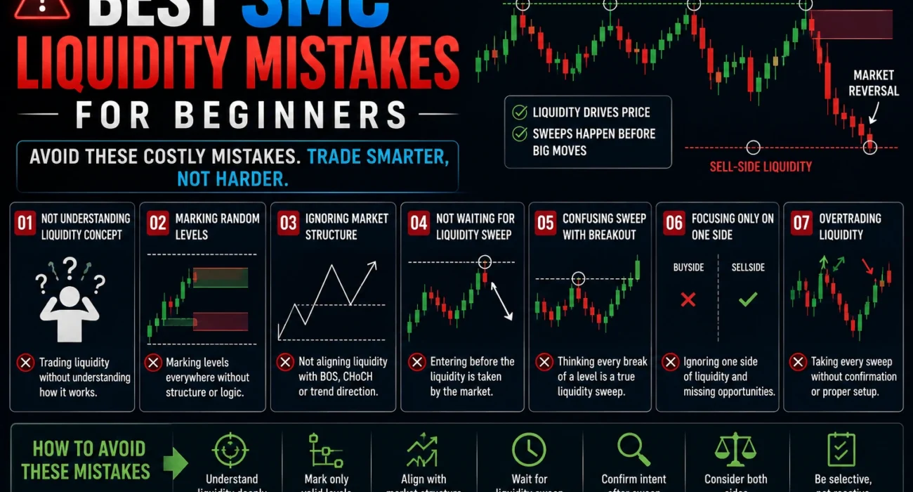 Best SMC Order Block Mistakes for Beginners